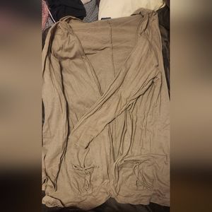 1X, Tan Cardigan